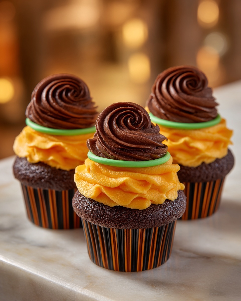 Spooky Witch Hat Cupcakes Delight Recipe - Recipe Image