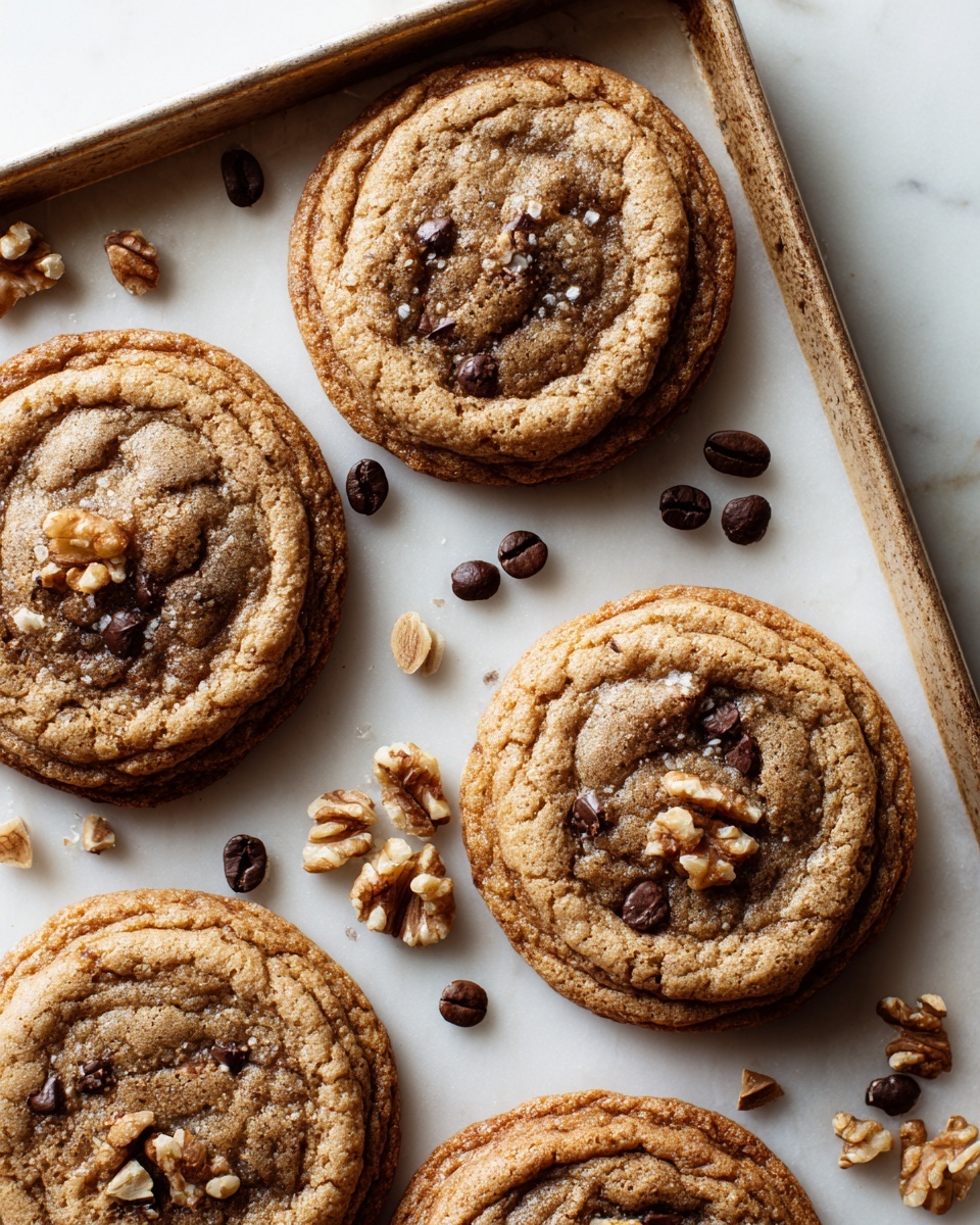 Brown Butter Coffee Toffee Cookies Recipe - Recipe Image