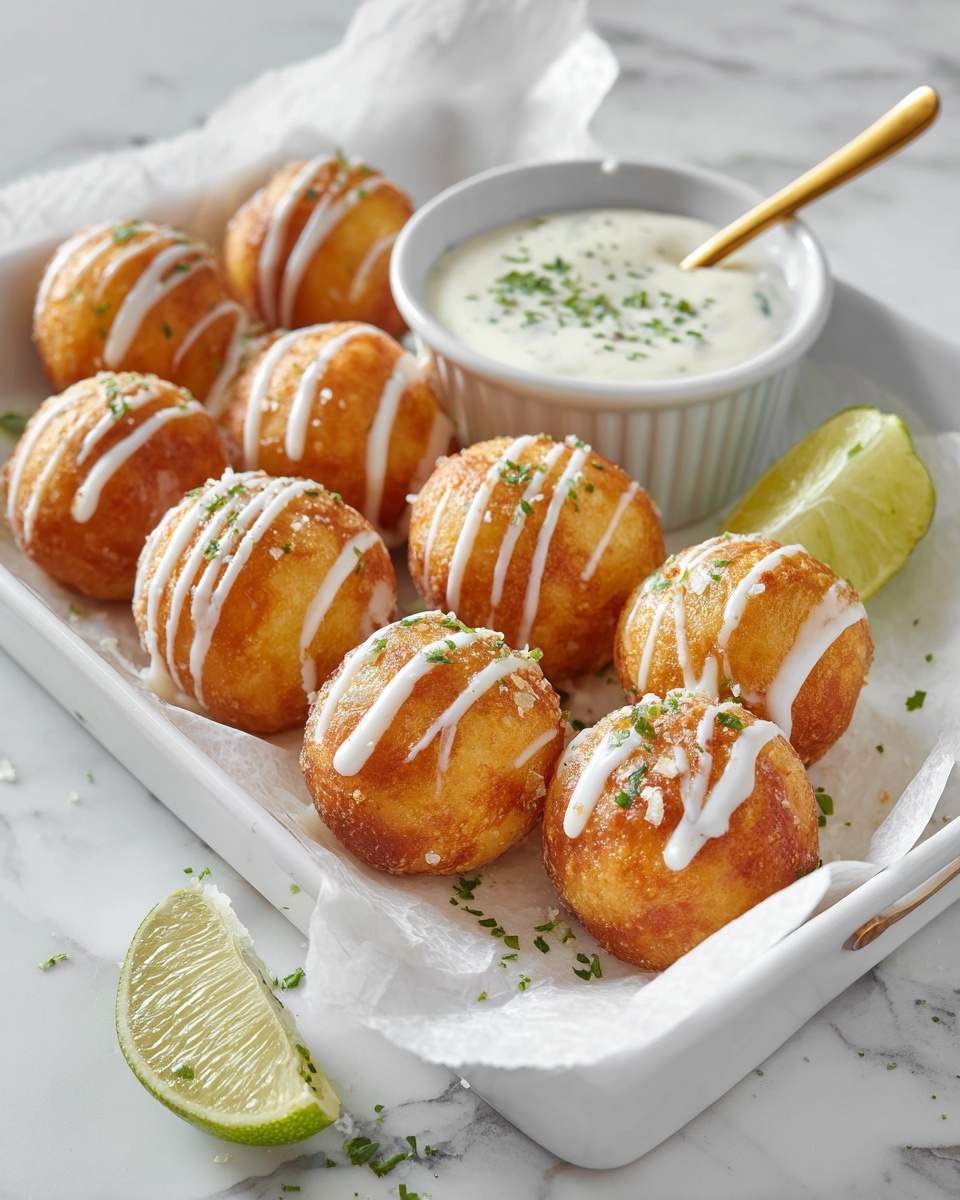 Air Fryer Mac and Cheese Balls Recipe - Recipe Image