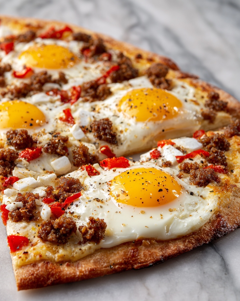 School Breakfast Pizza Recipe - Recipe Image