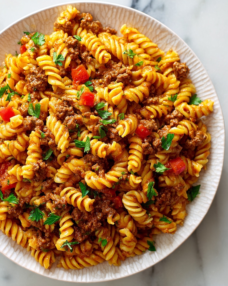 Creamy One-Pot Taco Pasta Recipe - Recipe Image