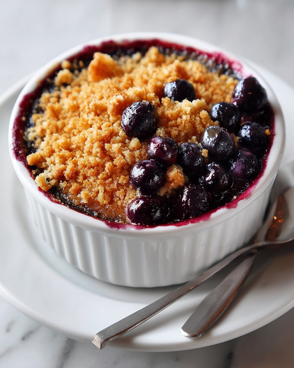 Blueberry Dump Cake Recipe - Recipe Image