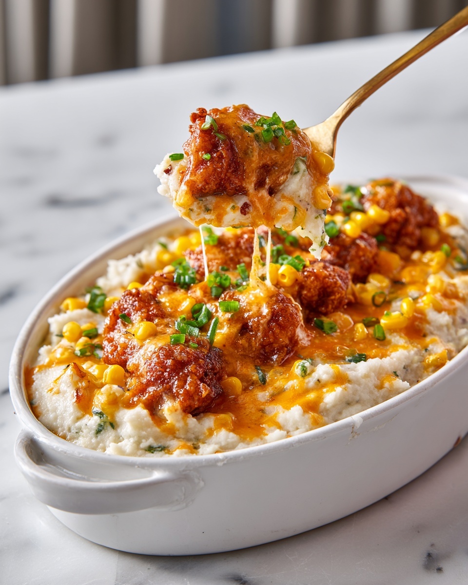 KFC Chicken Bowl Casserole Recipe - Recipe Image