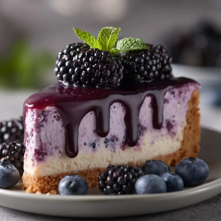 Blackberry Cheesecake Recipe