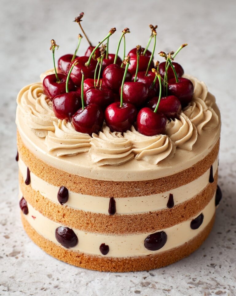 Decadent Cherry Swirl Cake Recipe