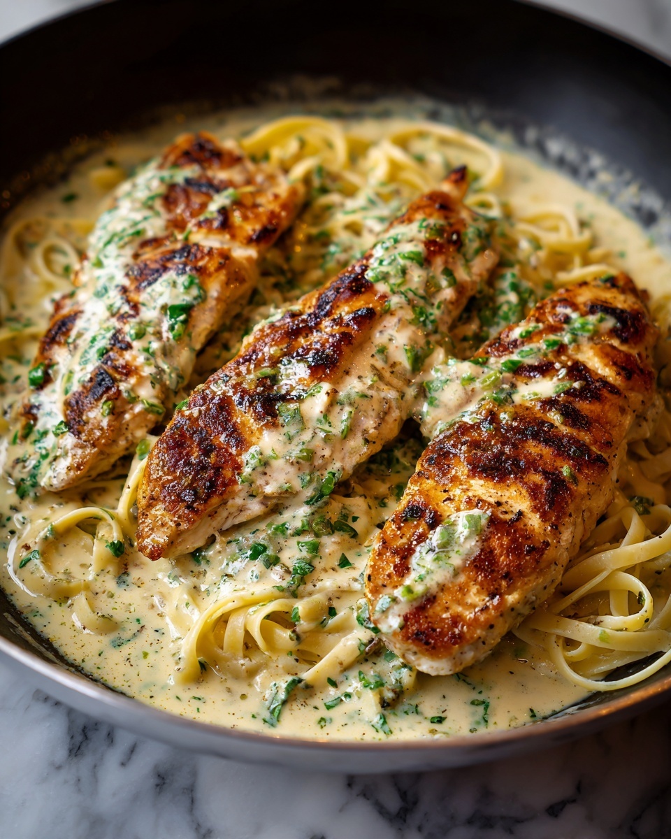 Creamy Lemon Herb Parmesan Chicken Recipe - Recipe Image