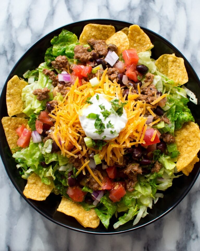 Bubbly Taco Salad Bowl Recipe