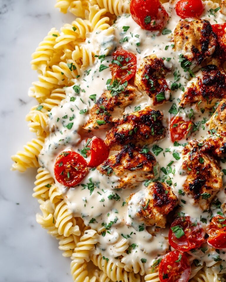 Creamy Chicken Tuscan Pasta Recipe