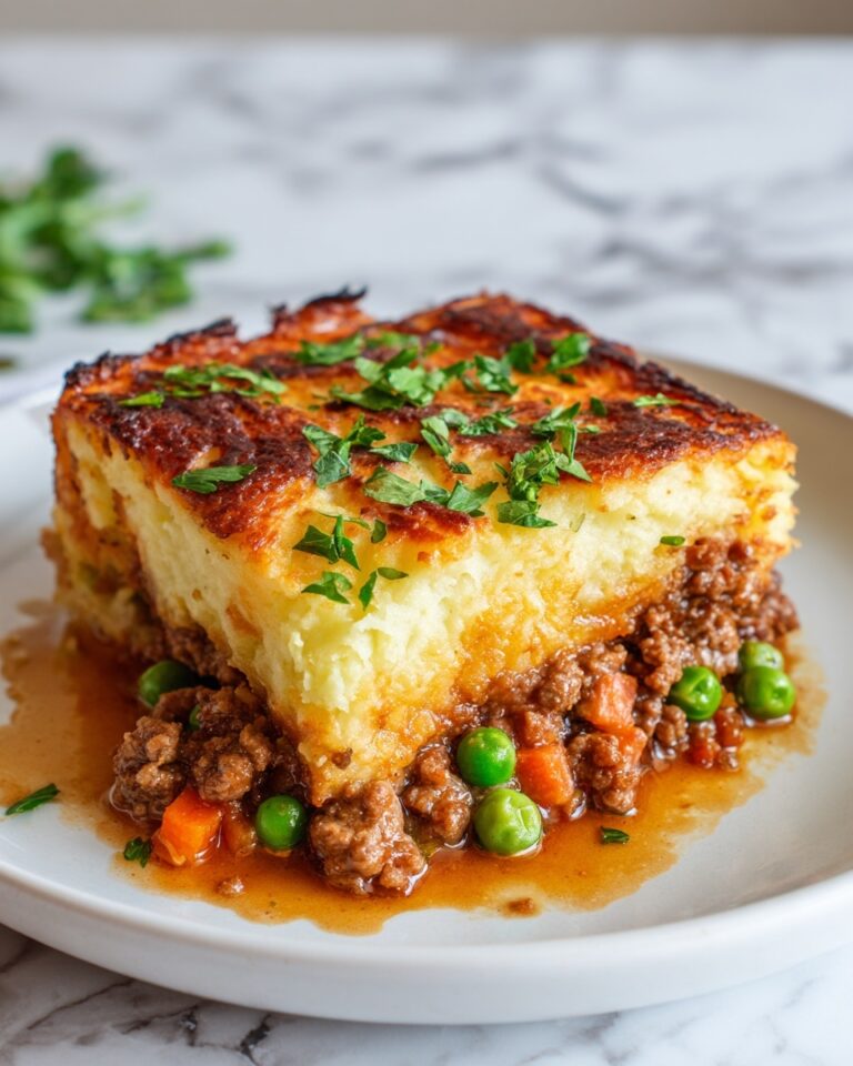Classic Shepherd’s Pie with Lamb and Vegetables Recipe