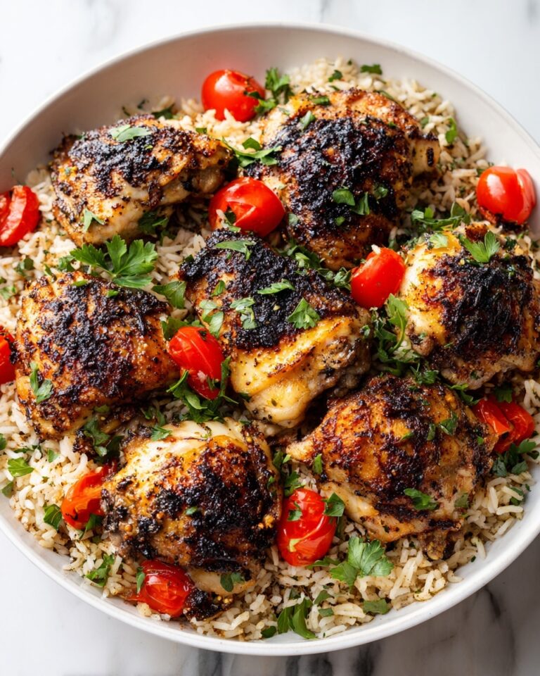 One-Pot Italian Tomato Chicken and Rice Recipe