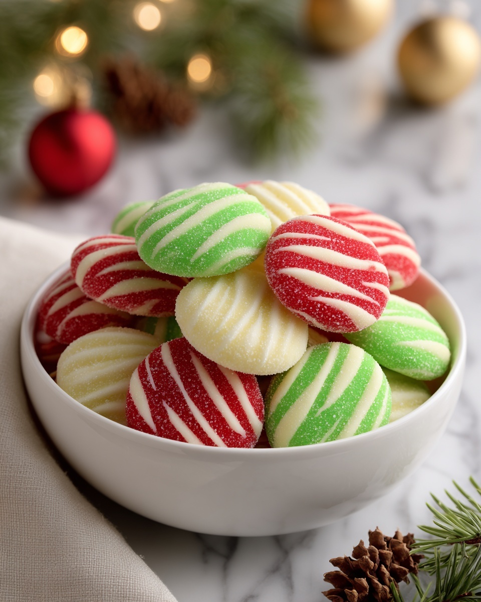 Christmas Peppermint Mints Recipe - Recipe Image