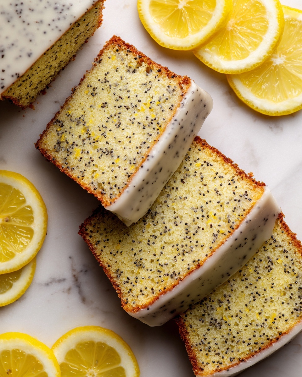 Lemon Poppy Seed Loaf Cake Recipe - Recipe Image