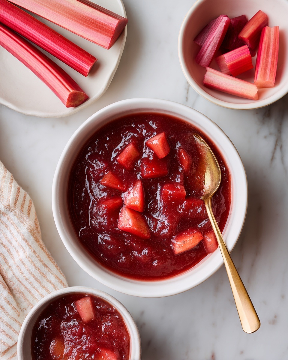 Rhubarb Sauce Recipe - Recipe Image