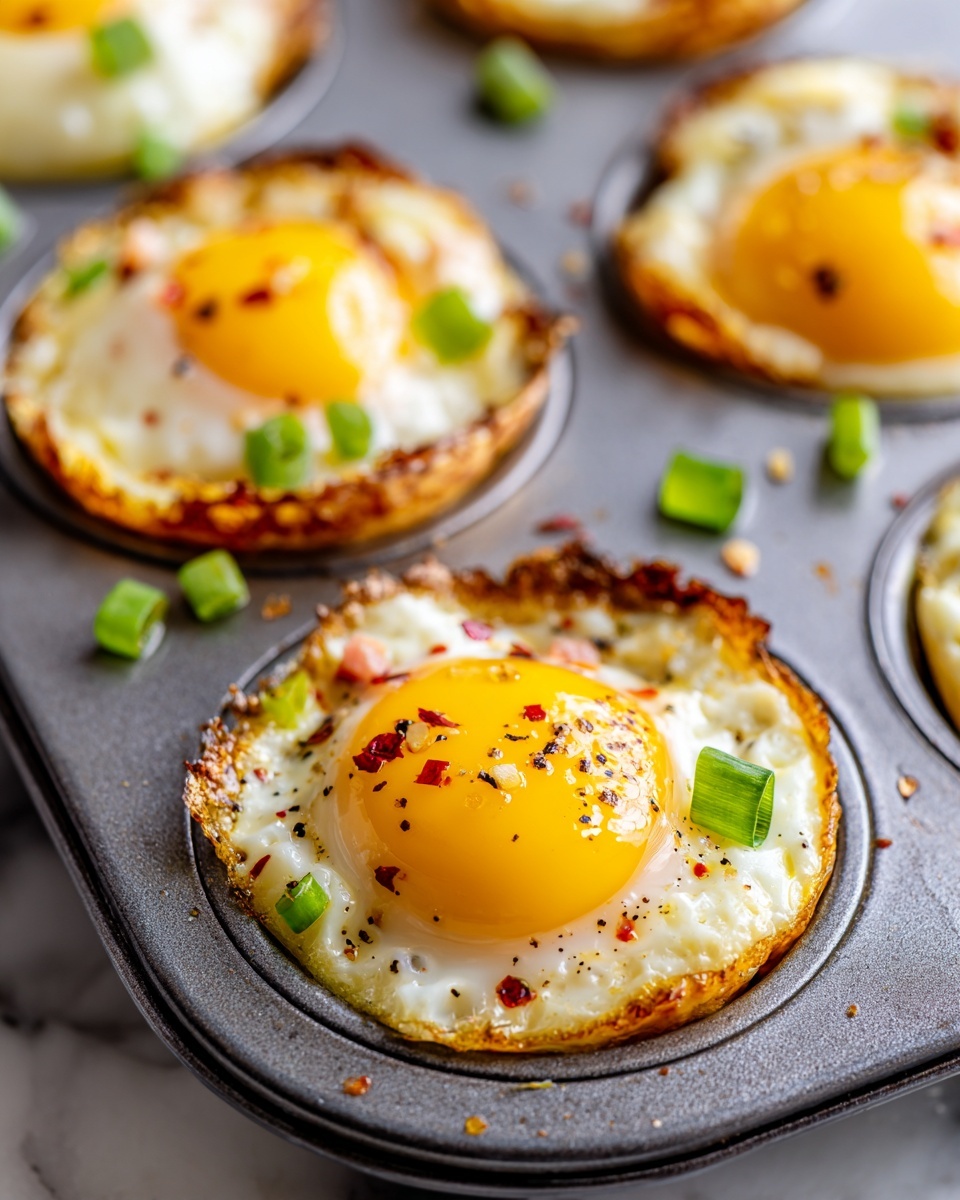 Muffin Tin Breakfast Eggs Recipe - Recipe Image