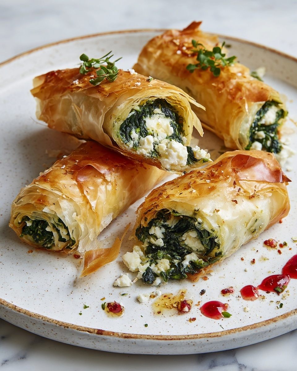 Easy Gluten Free Spanakopita Parcels Recipe - Recipe Image