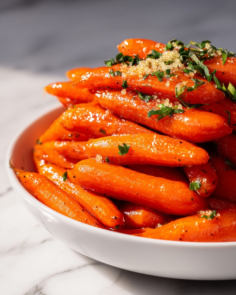 Slow Cooker Baby Carrots with Honey and Brown Sugar Recipe - Recipe Image