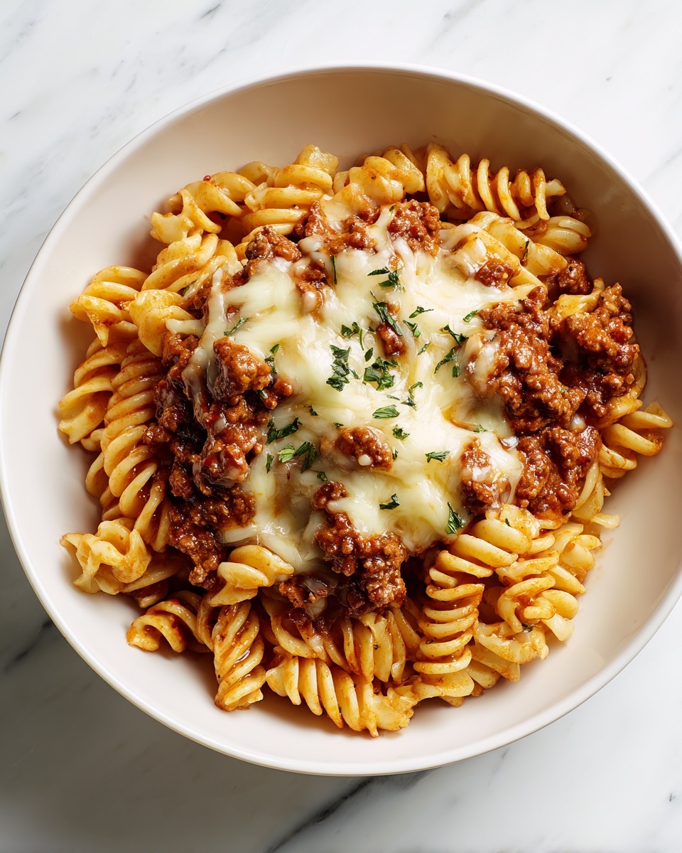 Loaded Cheeseburger Pasta Recipe - Recipe Image