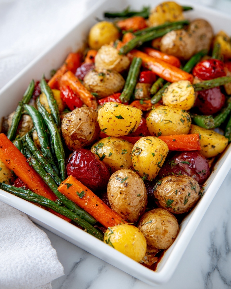 Garlic Herb Roasted Veggies Recipe - Recipe Image