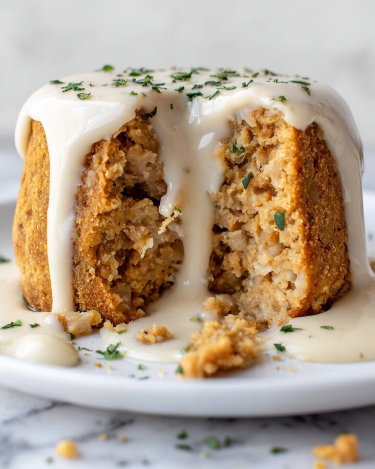 Chicken Cordon Bleu Meatloaf with Creamy Mushroom Sauce Recipe