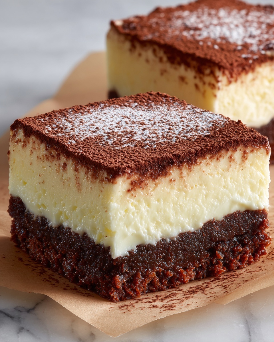 Tiramisu Brownies Recipe - Recipe Image