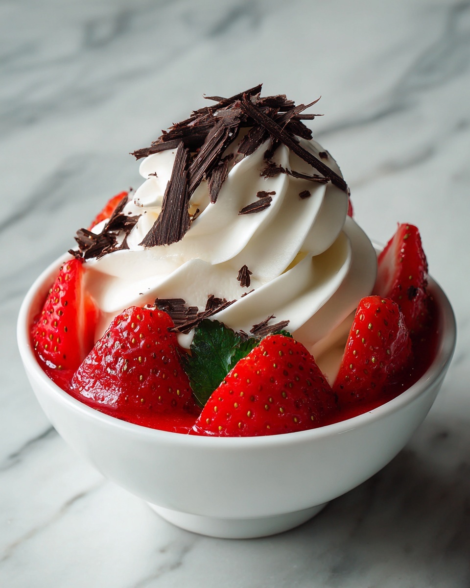 Creamy Strawberry Vanilla Delight Recipe - Recipe Image