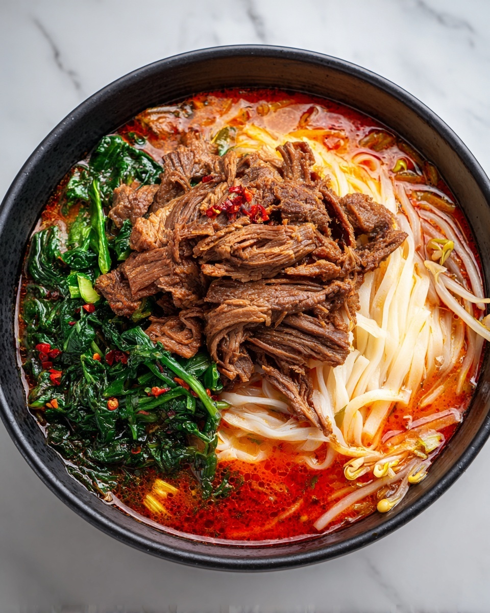 Korean Spicy Beef Vegetable Soup Recipe - Recipe Image