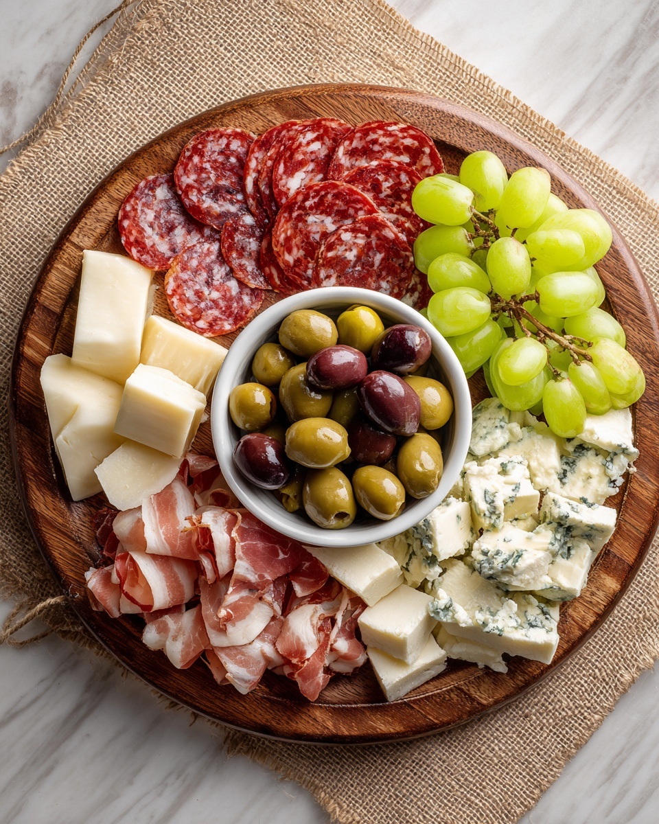 Grinch Charcuterie Board Recipe - Recipe Image