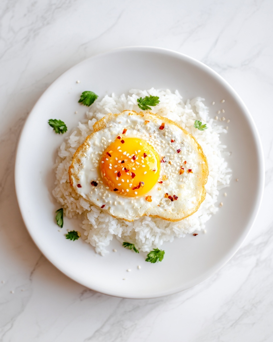 Easy Arroz Con Huevo Frito Recipe - Recipe Image