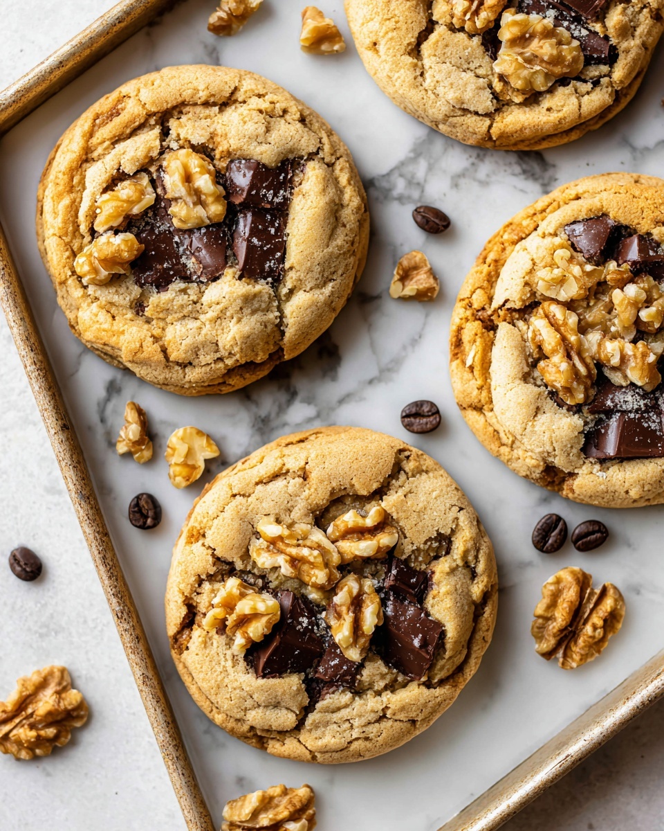 Brown Butter Coffee Toffee Cookies Recipe - Recipe Image