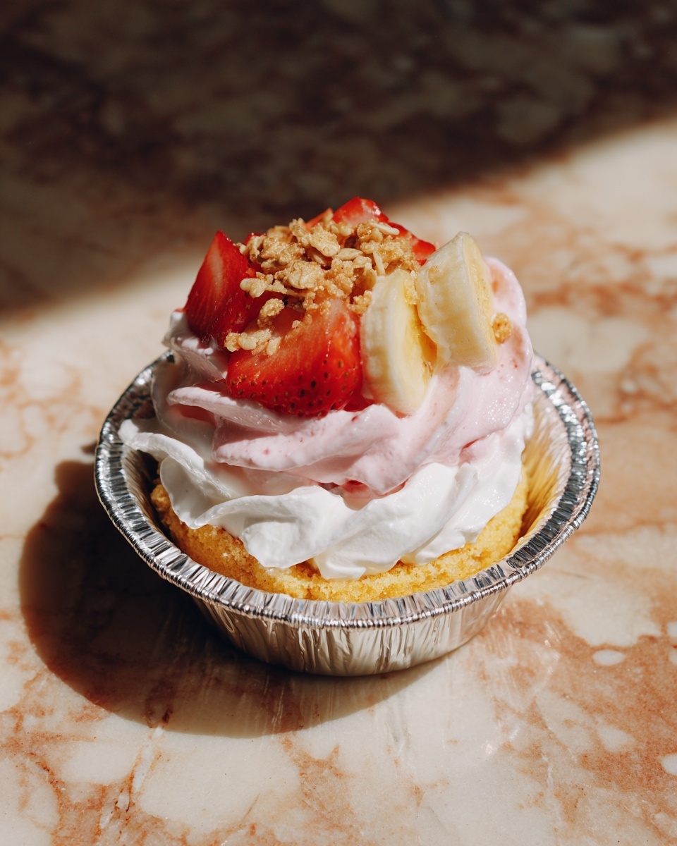 Strawberry Cheesecake Banana Pudding Recipe - Recipe Image