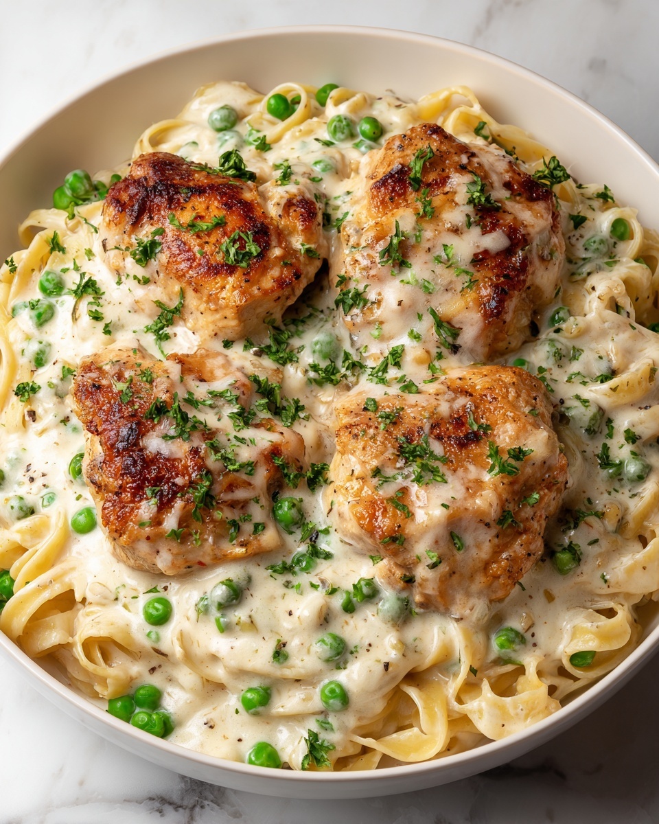 Chicken with Buttered Noodles Recipe - Recipe Image
