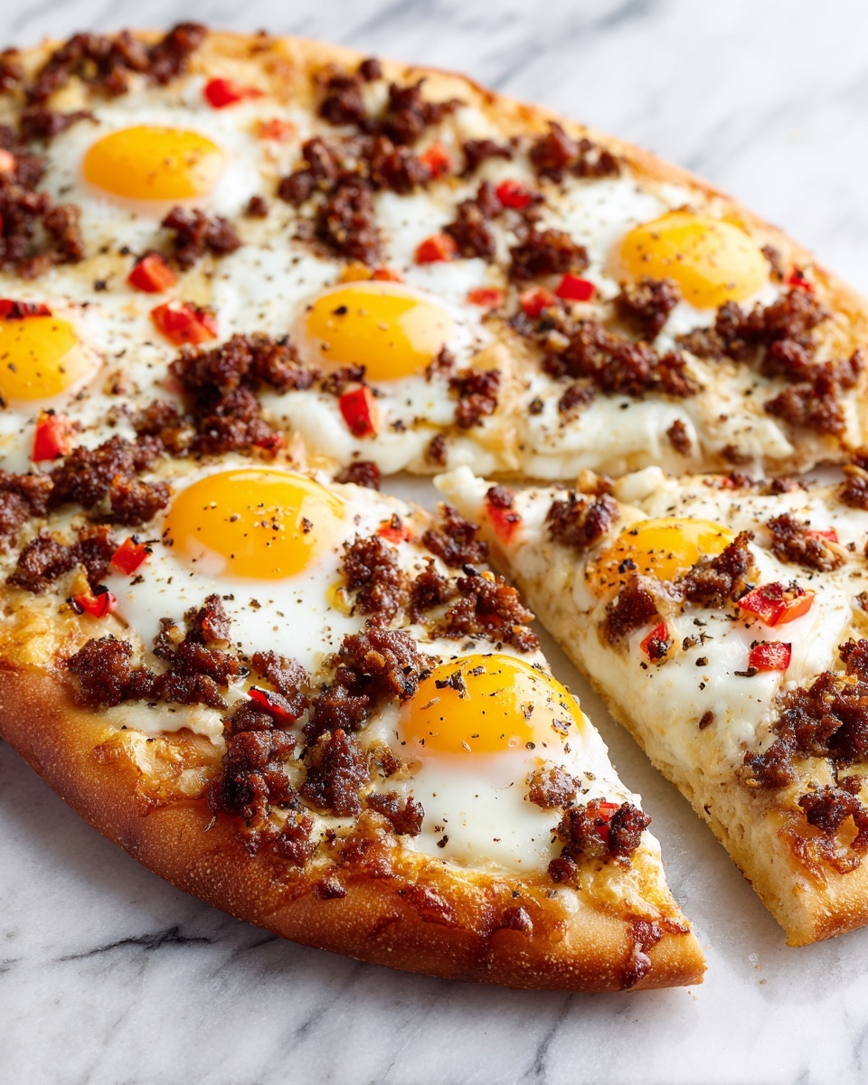 School Breakfast Pizza Recipe - Recipe Image