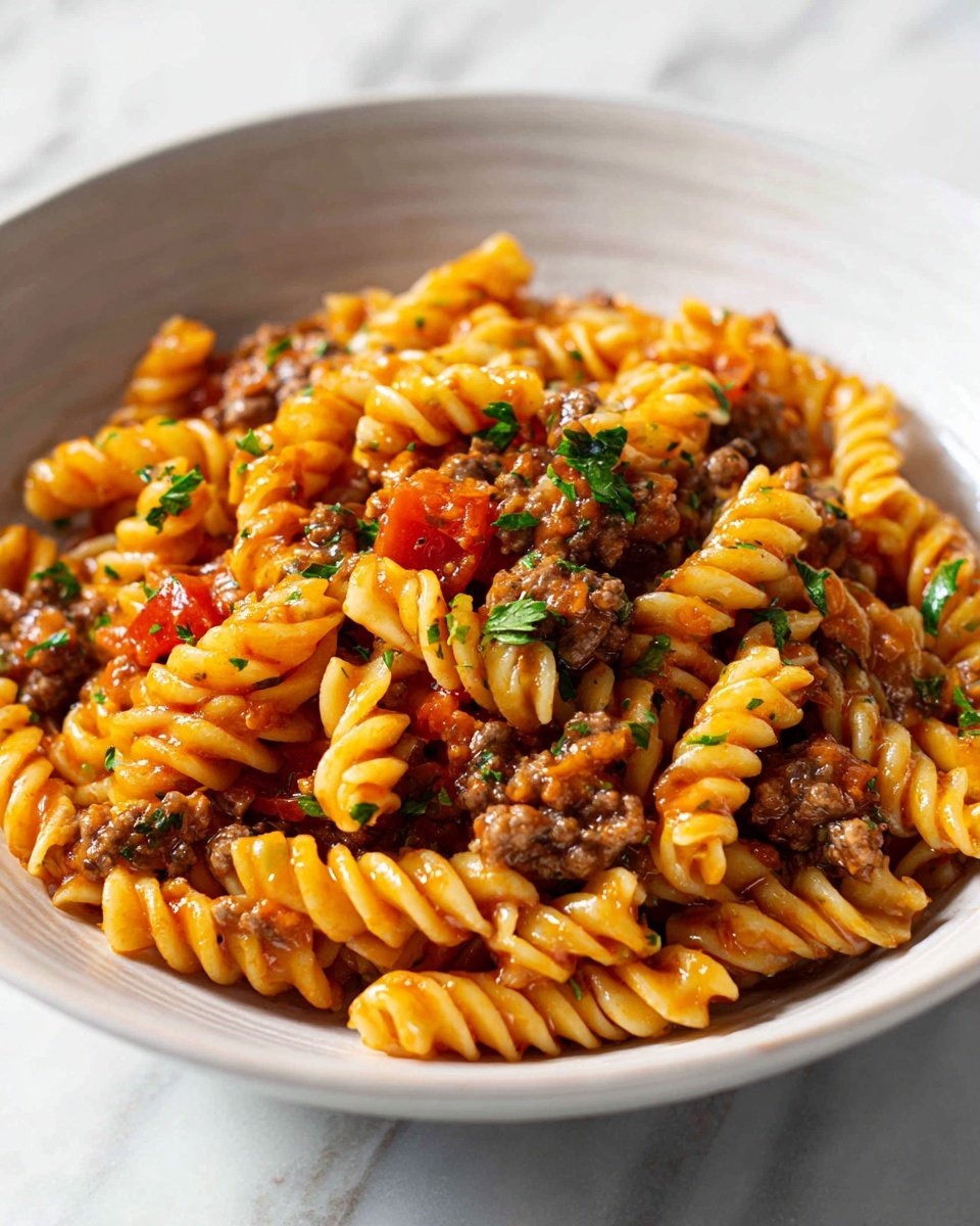 Creamy One-Pot Taco Pasta Recipe - Recipe Image