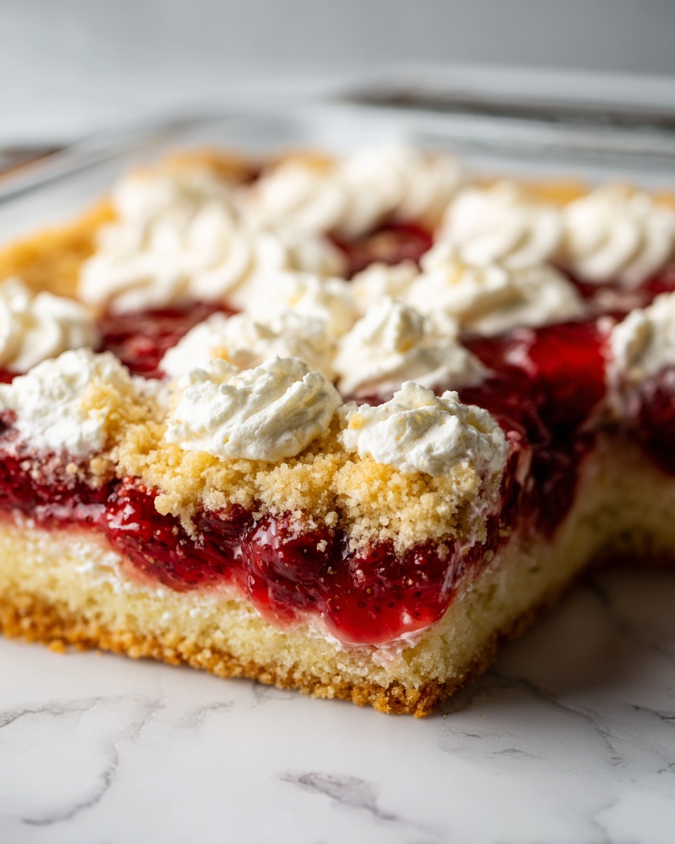 Strawberry Cheesecake Dump Cake Recipe - Recipe Image