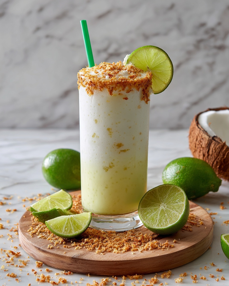 Coconut Lime Drink Recipe - Recipe Image