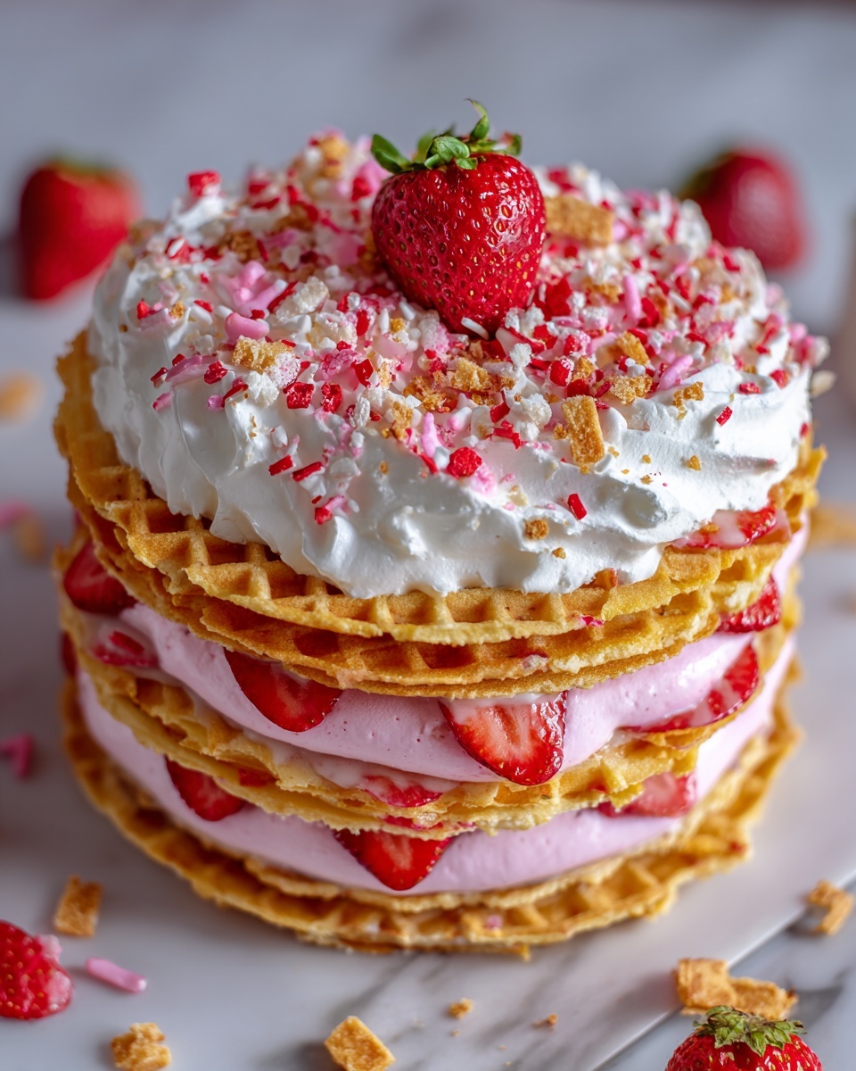 Strawberry Crunch Shortcake Cookies Recipe - Recipe Image