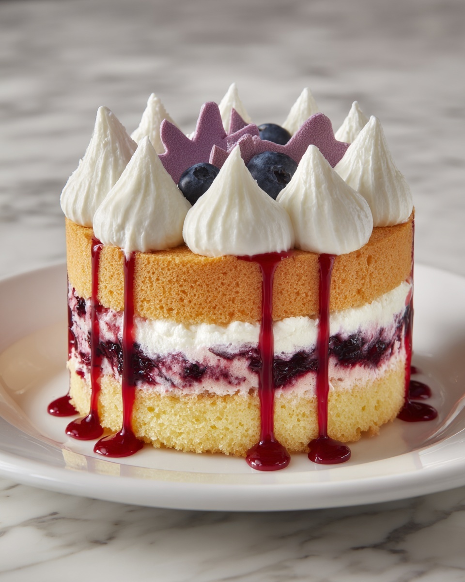 White Forest Cake Recipe - Recipe Image