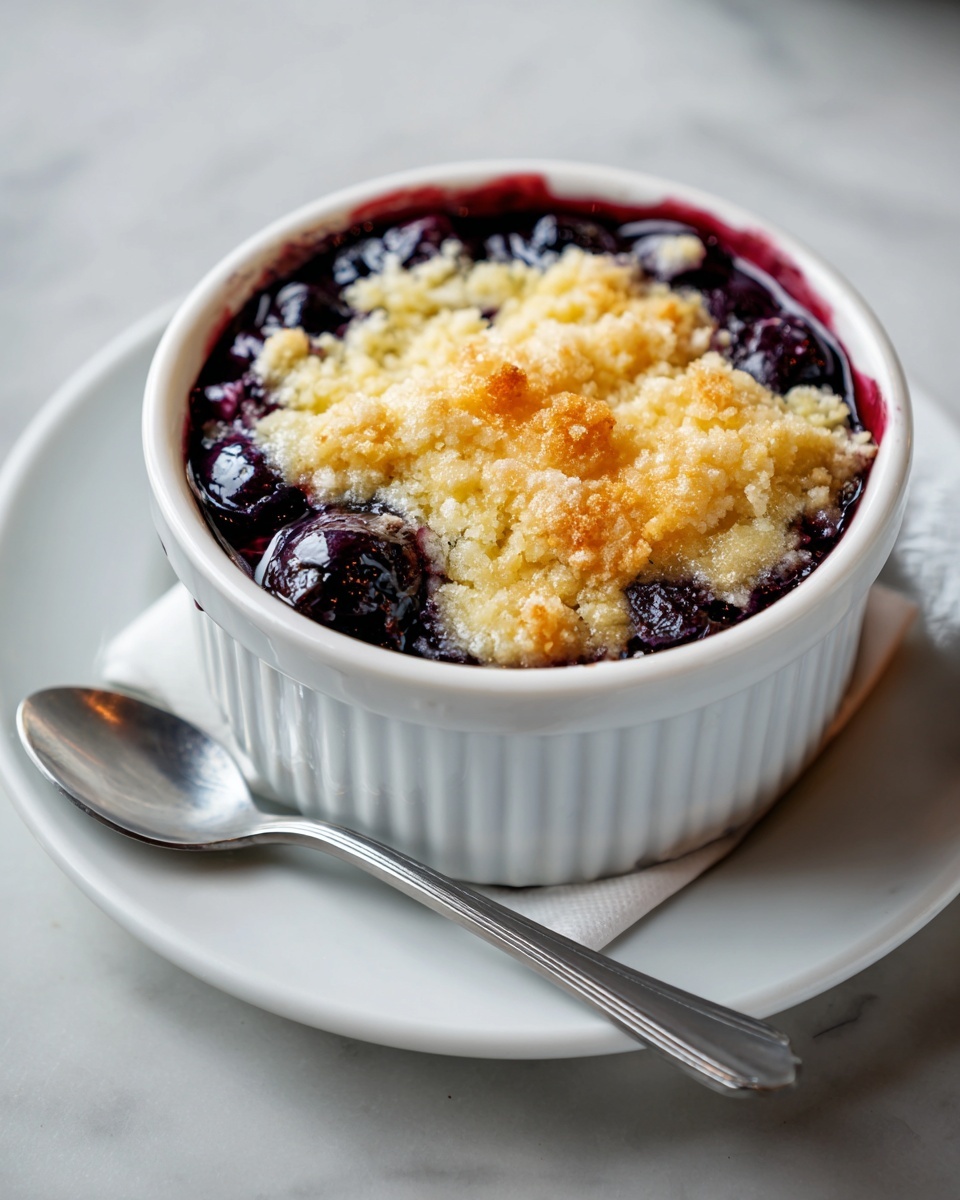 Blueberry Dump Cake Recipe - Recipe Image