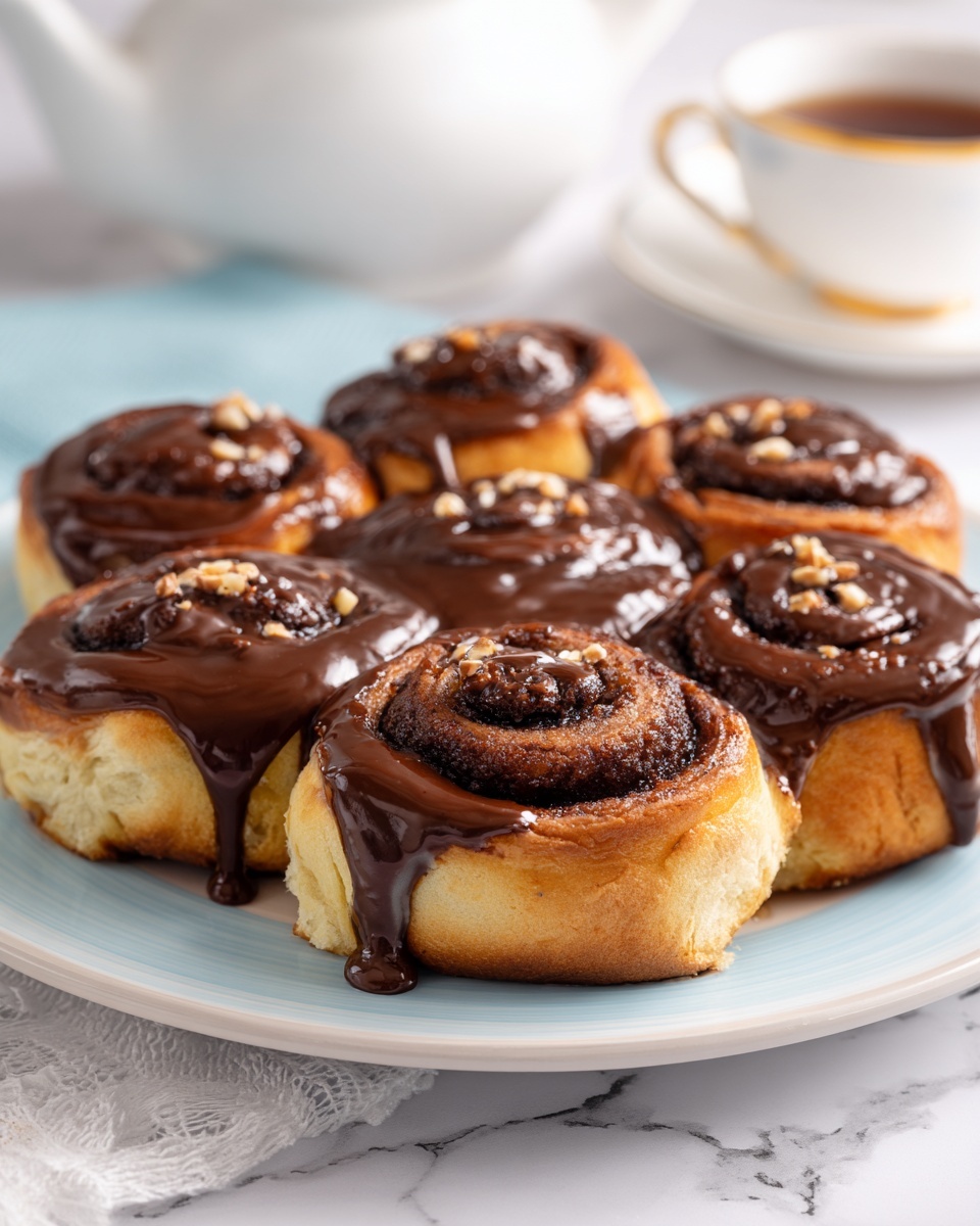 Twist & Shout Chocolate Hazelnut Rolls Recipe - Recipe Image