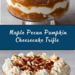 Maple Pecan & Pumpkin Cheesecake Trifle Recipe