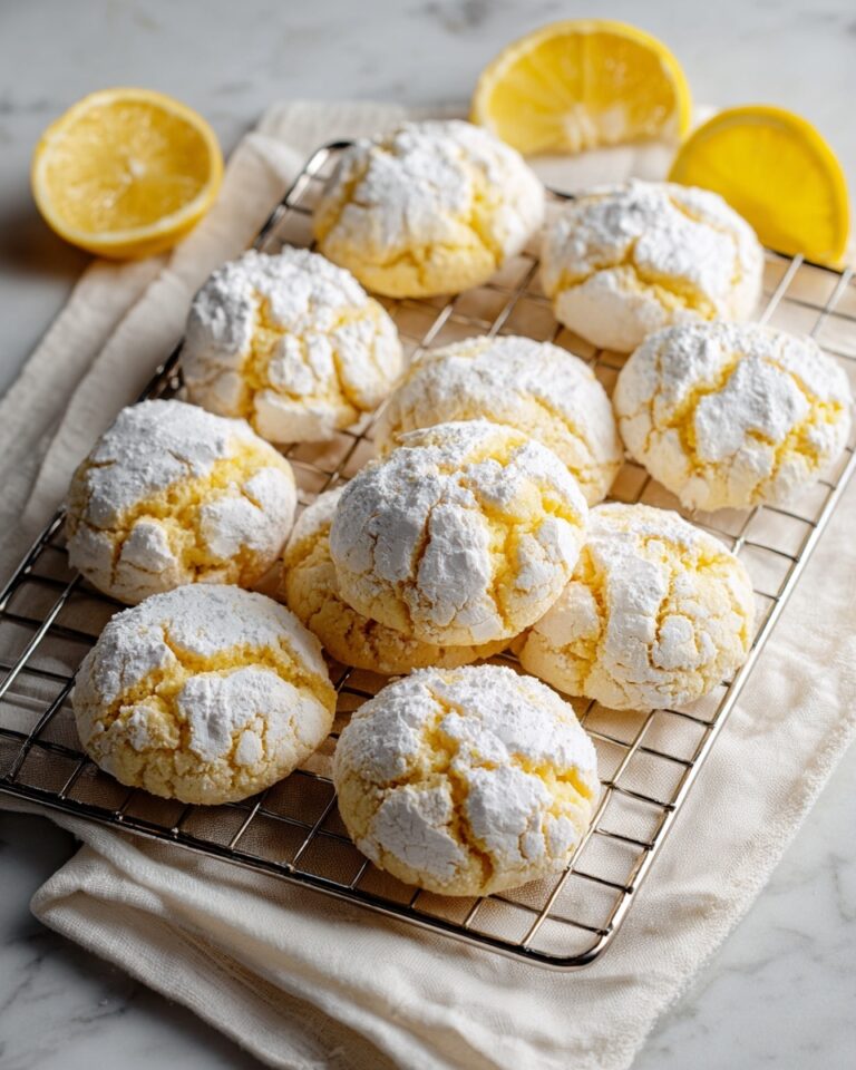 Lemon Crinkle Cookies Recipe