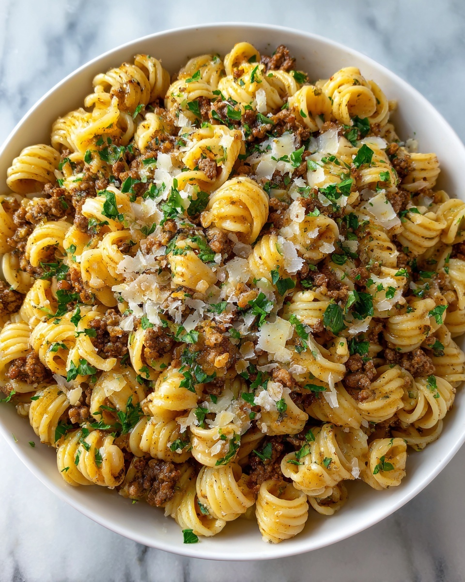 Gramigna Pasta with Sausage: A Hearty Italian Delight Recipe - Recipe Image