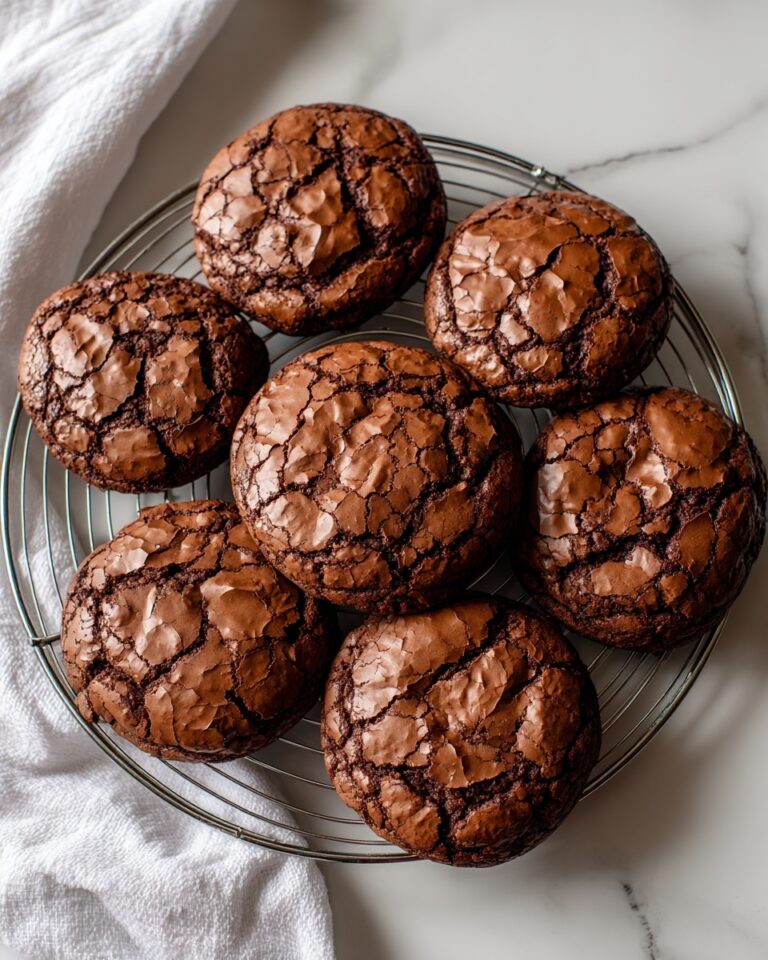 Fudgy Flourless Chocolate Cake Cookies Recipe