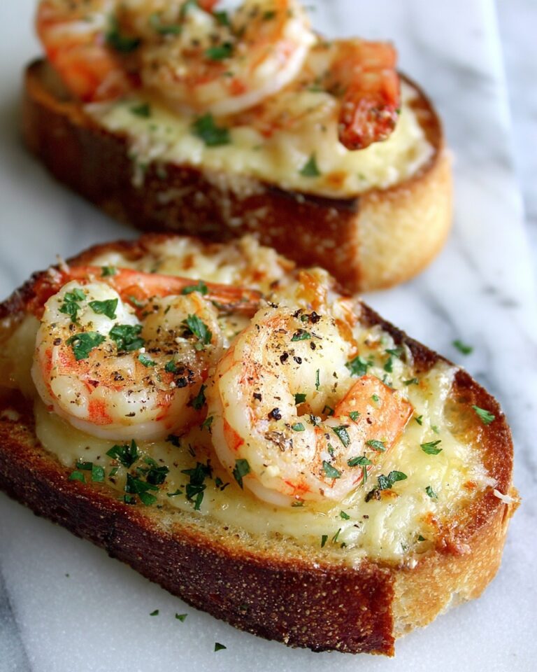 Cheesy Shrimp Toast Recipe