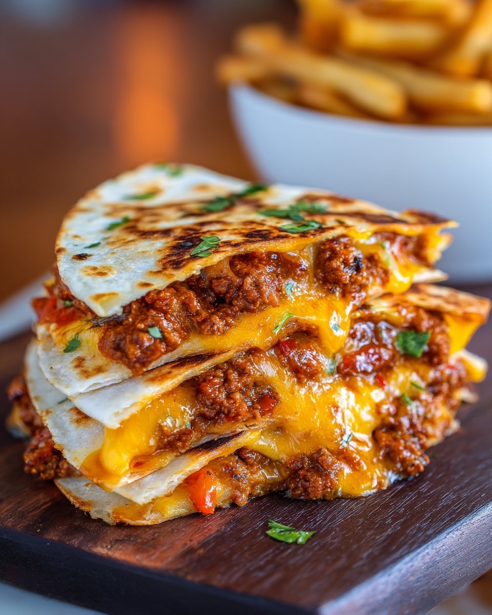 Quesadilla Burgers Recipe - Recipe Image