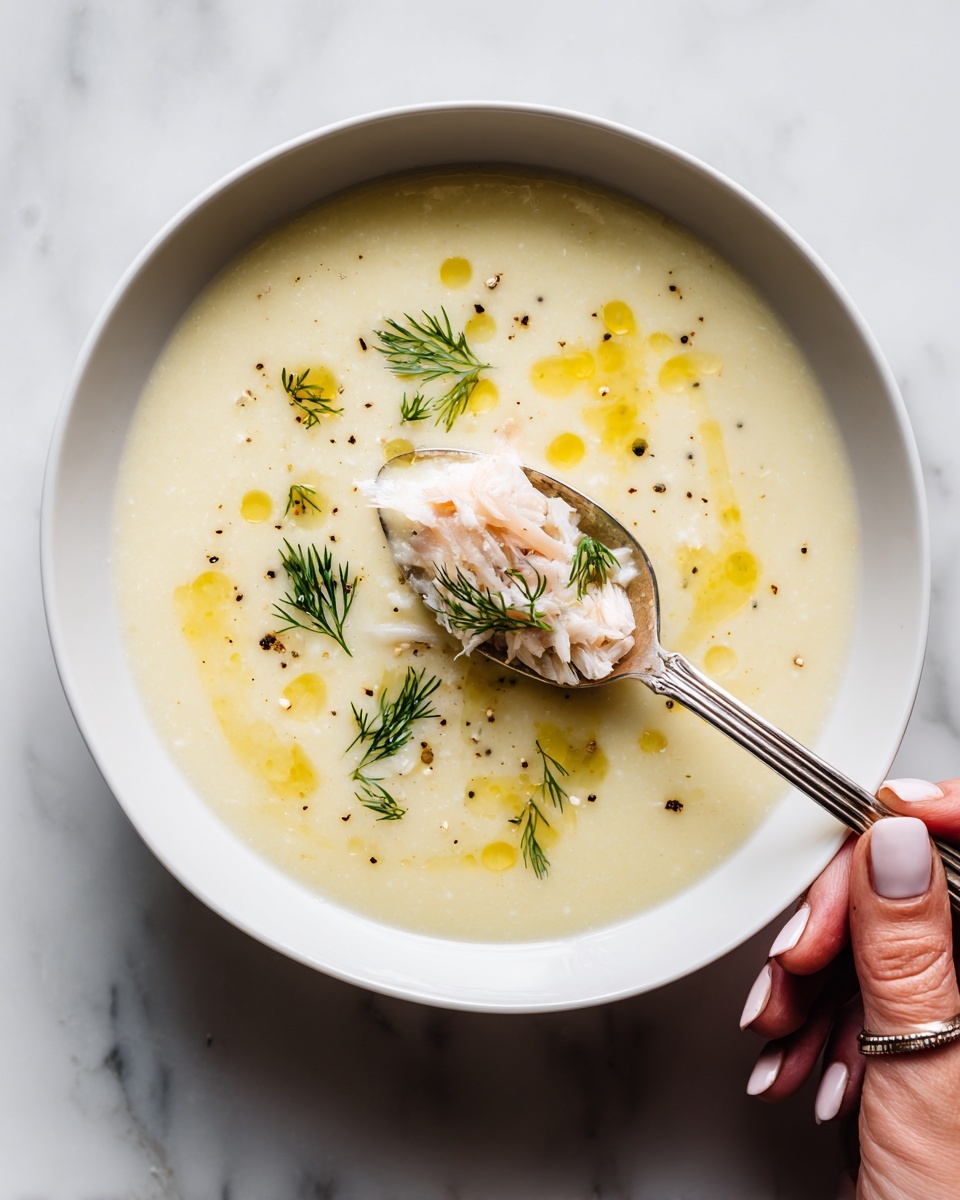 Easy Avgolemono Soup Recipe - Recipe Image