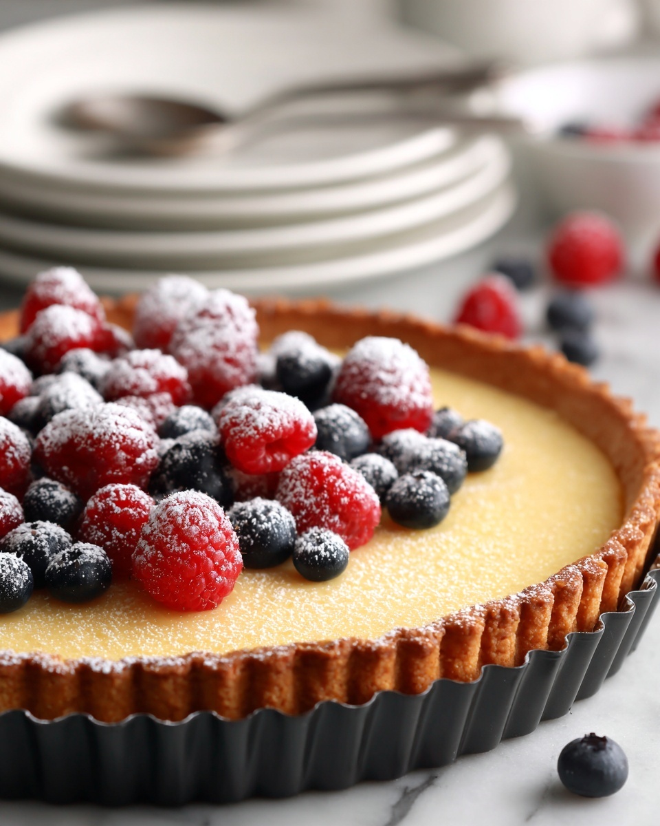 Cherry Clafoutis (French Baked Fruit Custard) Recipe - Recipe Image