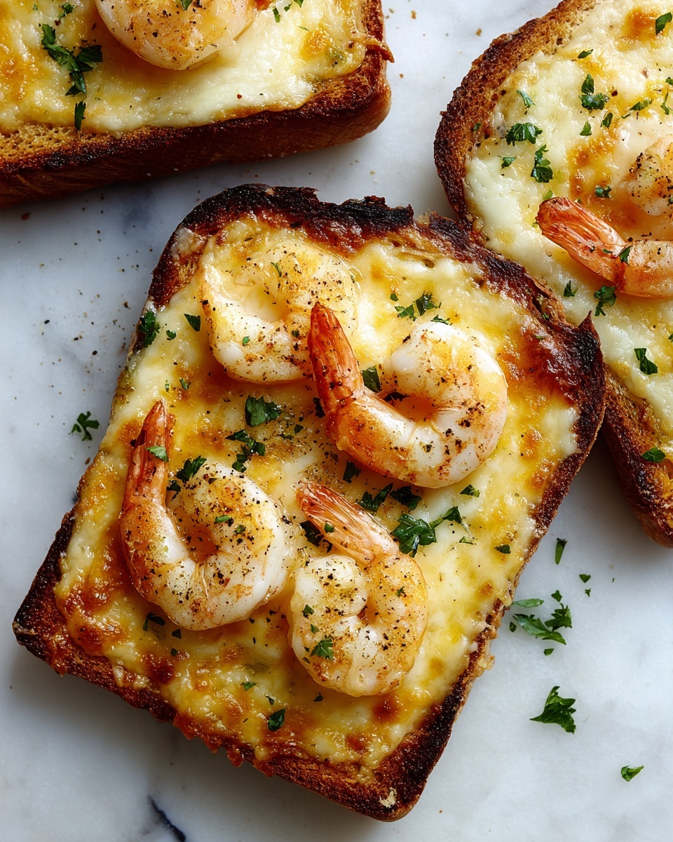 Cheesy Shrimp Toast Recipe - Recipe Image