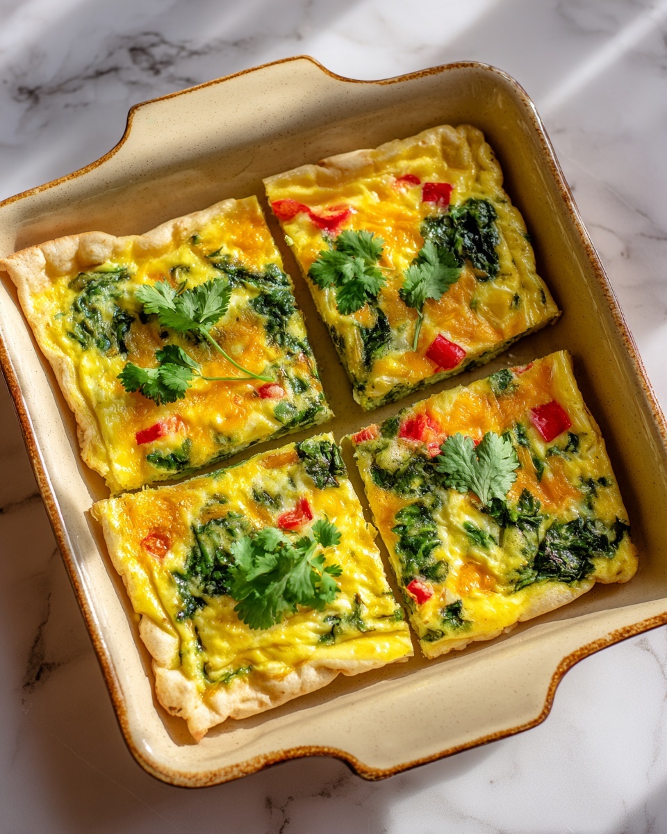 The Best Tortilla Quiche Recipe - Recipe Image
