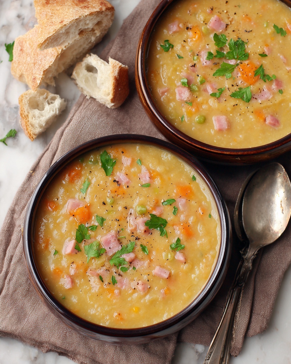 Slow Cooker Ham and Potato Soup Recipe - Recipe Image